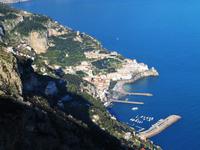 Blick auf Amalfi