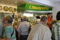 Verkostung von Limoncello-Likör auf der Insel Capri