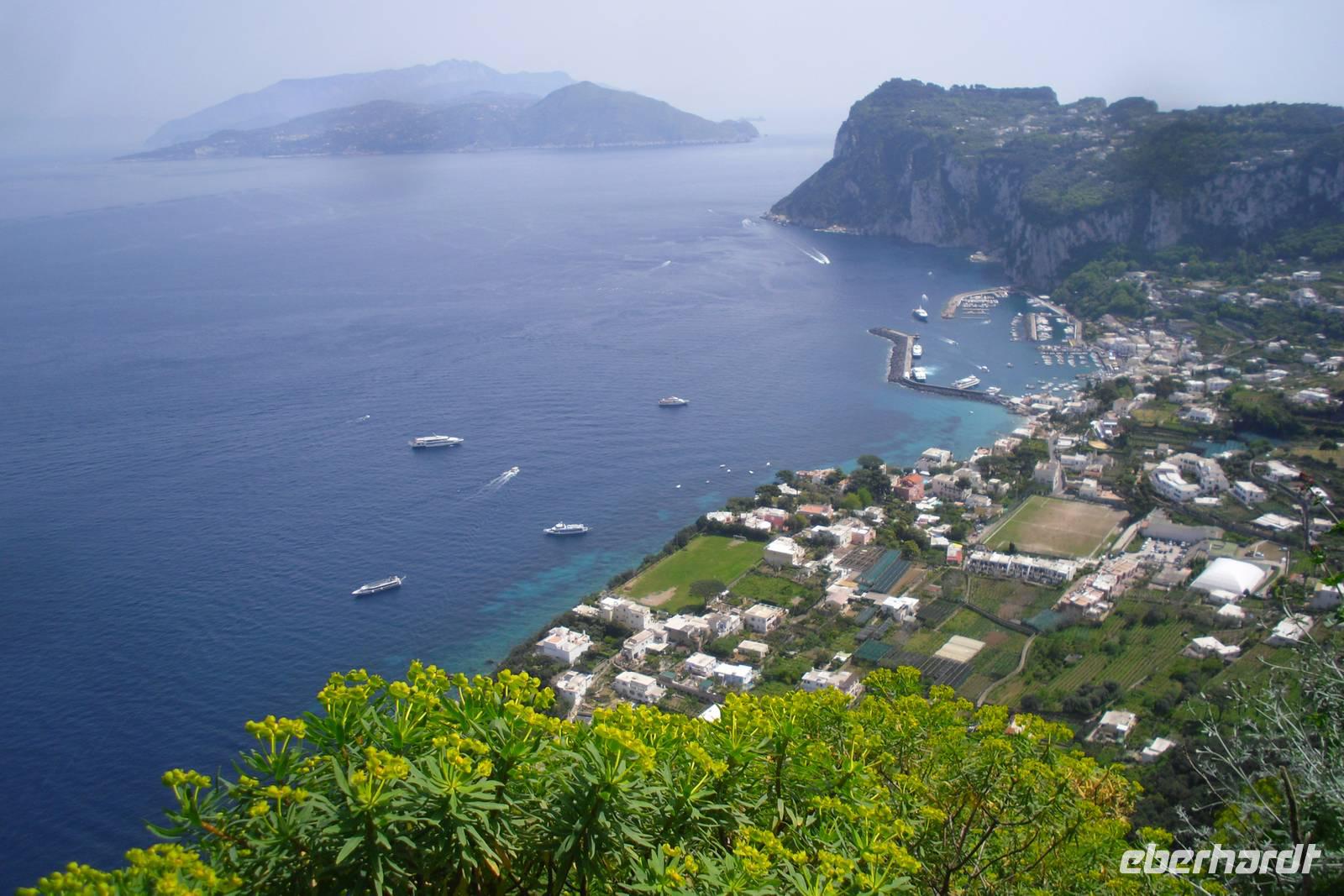 Insel Capri (Blick auf Marina Grande) 