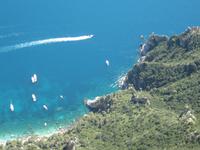 auf der Insel Capri ...