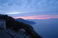 Ausblick vom  Grand Hotel Sant`Orsola auf die Amalfiküste 