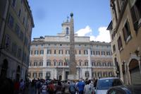 Palazzo Montecitorio (Sitz der Abgeordnetenkammer des italienischen Parlaments)