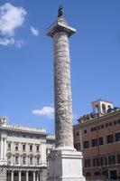 Mark-Aurel-Säule auf der Piazza Colonna