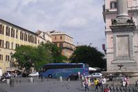 ... unser Reisebus in Rom ...