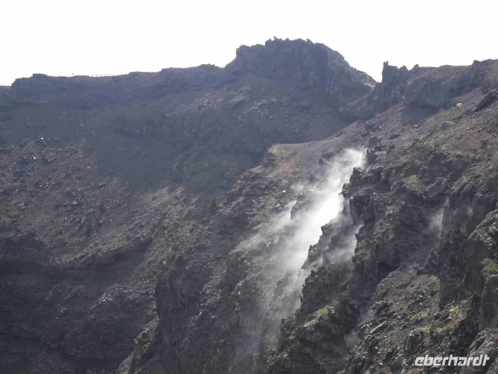 auf dem Vesuv ...