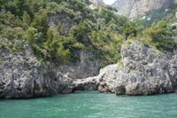 Schifffsfahrt an der Amalfiküste