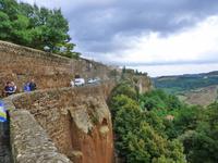 Ausblick vom Tufffelsen in Orvieto