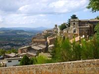 Ausblick vom Tufffelsen in Orvieto