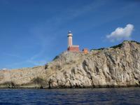 Schiffsrundfahrt Insel Capri (Leuchtturm Faro)