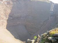 Krater des Vesuv