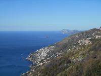 Ausblick vom Grand Hotel Sant`Orsola (in Richtung Insel Capri)