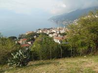 Blick auf die Amalfiküste (Vietri sul Mare)