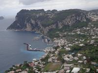 Capri - Blick auf Marina Grande