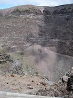 Ruhiger Krater des gefährlichen Vesuvs