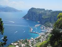 Capri Hafen von Anacapri
