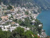 Positano vom Rastplatz