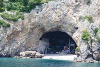 Blicke auf Grotte - Schifffahrt Amalfiküste