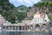 Amalfiküste - Blick vom Boot aus