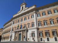 Rom (Palazzo Montecitorio - Sitz der Abgeordnetenkammer des italienischen Parlaments)