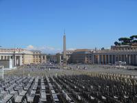 Rom (Blick auf den Petersplatz)
