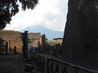 Pompei (mit Vesuv)