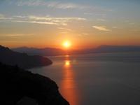 Sonnenaufgang in Agerola