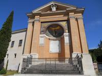 Rom (Seitenansicht der Kirche SS. Salvatore della Scala Santa mit dem Leonischen Triclinium)