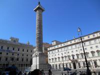 Rom (Mark-Aurel-Säule auf der Piazza Colonna)