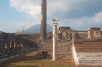 Pompeji mit Vesuv