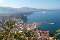 Blick auf die Sorrentinische Küste