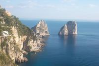 Faraglioni-Felsen von den Augustusgärten aus