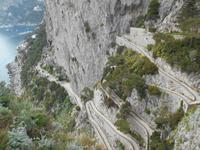 Insel Capri (Ausblick vom Augustusgarten - Via Krupp)