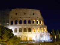Rom (Kolosseum am Abend)