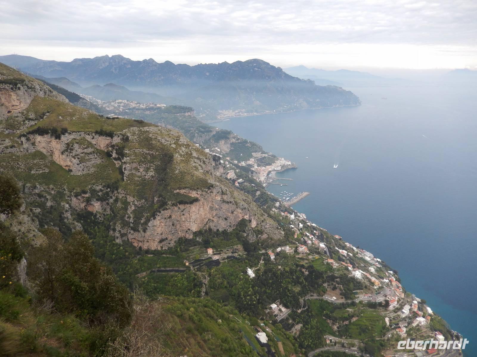Blick über die Amalfiküste