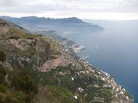 Blick über die Amalfiküste