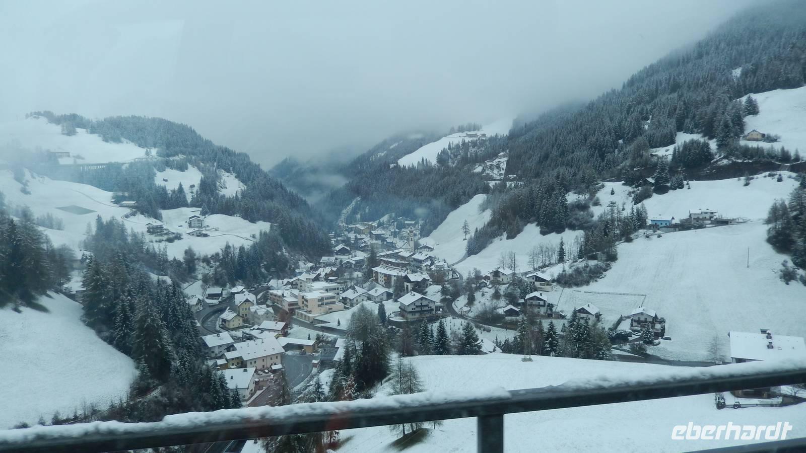 Wintereinbruch am Brennerpass