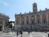 Rom (Kapitolsplatz mit Rathaus)