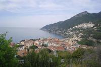 Blick auf Vietri sul Mare