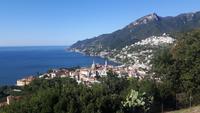 Blick auf die Amalfiküste (Vietri sul Mare)