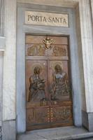 Heilig Pforte an der Kirche Santa Maria Maggiore
