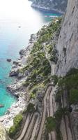 Insel Capri (Blick vom Augustusgarten auf die Krupp-Strasse)