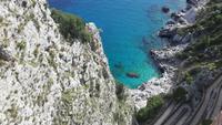 Insel Capri (Blick vom Augustusgarten auf die Krupp-Strasse)