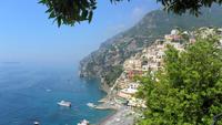 Küstenblick von der Amalfi-Straße