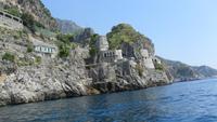 Küstenszenerie kurz vor Amalfi