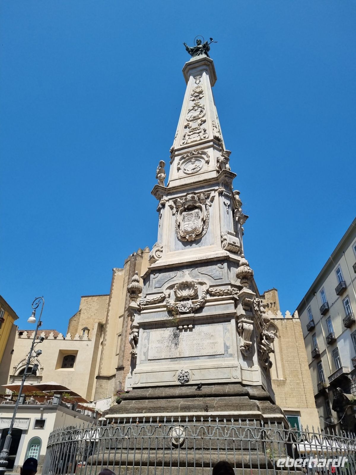 Neapel - Altstadt (Pestsäule)
