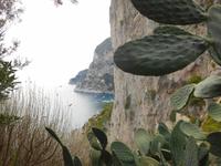 Panoramablick auf der Insel Capri (Ausblick vom Augustusgarten)