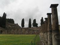 Pompeji im Regen