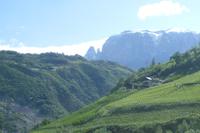 Rückfahrt durch Südtirol (Schlern)