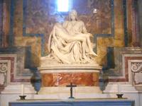 Rom (Peterskirche - Pietà von Michelangelo)