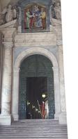 Rom (Schweizer Gardist am Petersdom)